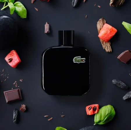 عطر لاكوست الاسود الرجالي نوار او دو تواليت 100مل