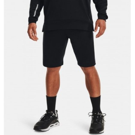 Under Armour Men's Terry Shorts - شورت أندر آرمر تيري للرجال لون أسود